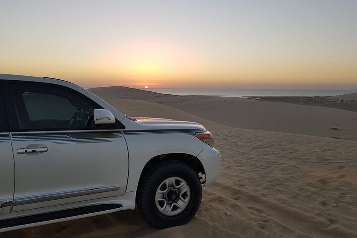 Doha: Sunrise /Sunset Desert Safari with Sand Boarding,Camel ride photo 6