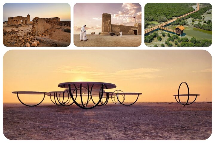 North of Qatar Tour to Olafur Eliasson Zubara Fort Jumail Village photo 2
