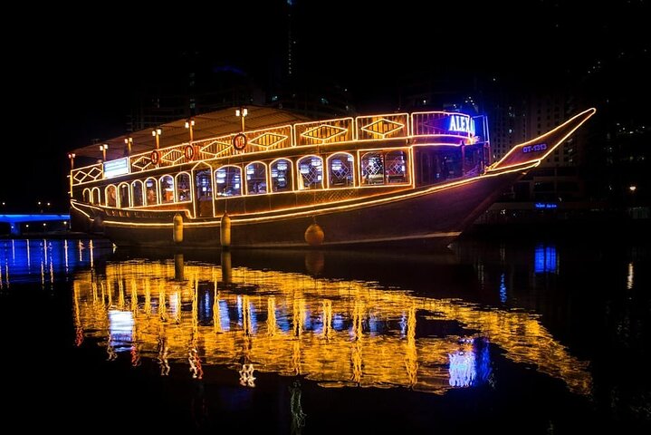Moonlight on Marina Traditional Dhow Cruise With Optional Dinner photo 2